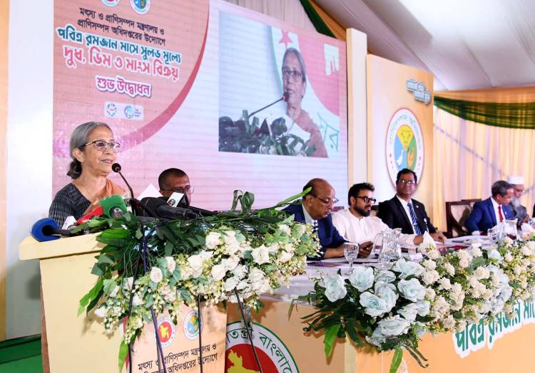 বাজারে যারা অহেতুক খাদ্যদ্রব্যের দাম বাড়ায়, তাদের ছাড় দেওয়া যাবে না  -মৎস্য ও প্রাণিসম্পদ উপদেষ্টা