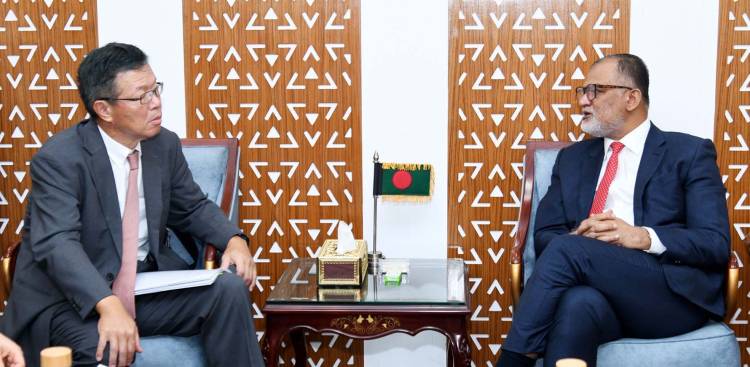 বাণিজ্য উপদেষ্টার সাথে জাপানের রাষ্ট্রদূতের বৈঠক