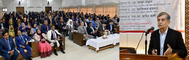 পিছিয়ে পড়া শিক্ষার্থীদের টেনে তোলাই প্রকৃত শিক্ষকের সাফল্য : শিক্ষা উপদেষ্টা