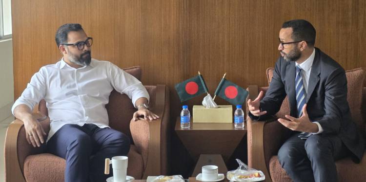 যুব ও ক্রীড়া প্রতিমন্ত্রীর সাথে আইএলও-এর কান্ট্রি ডিরেক্টরের সাক্ষাৎ