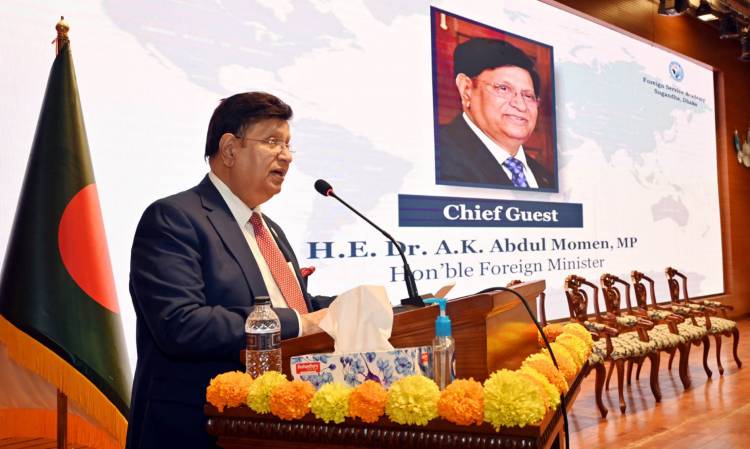 স্বপ্নের সোনার বাংলা গড়তে কূটনীতিকদের গুরুত্বপূর্ণ ভূমিকা পালন করতে হবে-পররাষ্ট্রমন্ত্রী