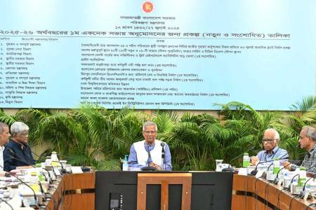 একনেকে ৮ হাজার ১৪৯ কোটি ৩৮ লাখ টাকার ১২ প্রকল্প অনুমোদন