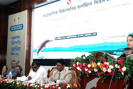 ডলফিন বাঁচলে নদী বাঁচবে, নদী বাঁচলে মানুষও বাঁচবে  -সৈয়দা রিজওয়ানা হাসান                 