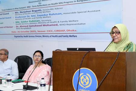 টেকসই উন্নয়ন লক্ষ্যমাত্রা অর্জনে স্বাস্থ্যখাতের কিছু ক্ষেত্রে অগ্রগতি উৎসাহব্যঞ্জক  -নুরজাহান বেগম