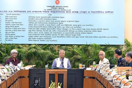 একনেক সভায় ৭ হাজার ১৫০ কোটি টাকার ১২টি উন্নয়ন প্রকল্প অনুমোদন