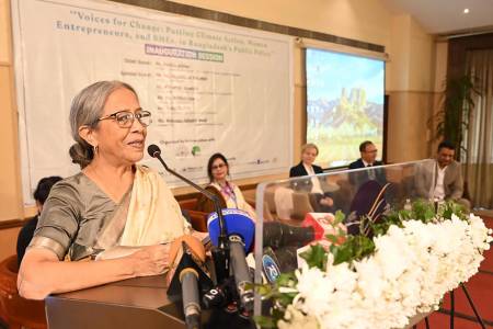 জলবায়ু ঝুঁকি মোকাবিলায় নারী উদ্যোক্তাদের জন্য অতিরিক্ত অর্থায়ন প্রয়োজন -মৎস্য ও প্রাণিসম্পদ উপদেষ্টা