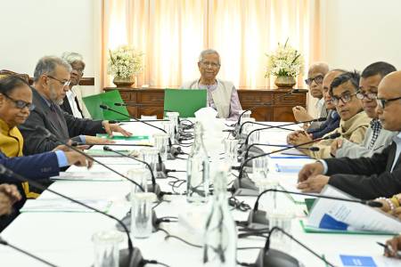 প্রধান উপদেষ্টার নেতৃত্বে দেশের অর্থনৈতিক অগ্রগতি নিয়ে বৈঠক