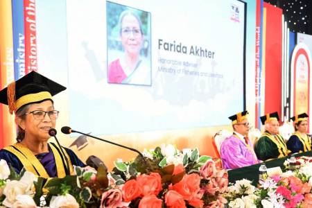 তরুণদের ওপর ডিগ্রি অর্জনের চেয়ে সমাজ পরিবর্তনের দায়িত্ব বেশি : মৎস্য উপদেষ্টা