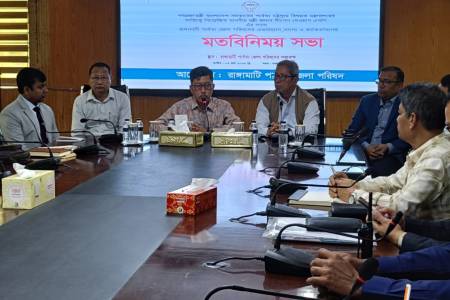 পাহাড় কেটে রিসোর্ট নির্মাণ কোনোভাবেই বরদাশত করা হবে না - পার্বত্য মন্ত্রী