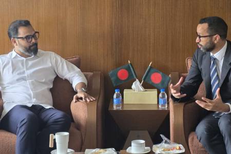 যুব ও ক্রীড়া প্রতিমন্ত্রীর সাথে আইএলও-এর কান্ট্রি ডিরেক্টরের সাক্ষাৎ