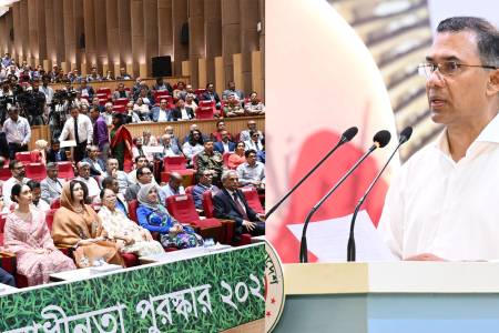 জনজীবনে শান্তি ও নিরাপত্তা ফিরিয়ে আনাই সরকারের অগ্রাধিকার : প্রধানমন্ত্রী