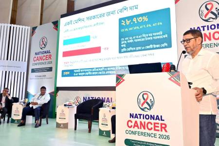 ক্যান্সার চিকিৎসায় প্রয়োজনে স্বাস্থ্য বাজেটের সিংহভাগ ব্যয় করা হবে - স্বাস্থ্যমন্ত্রী                           