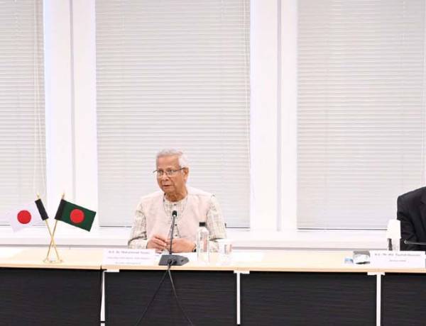 জাপানের বিভিন্ন কোম্পানিকে বাংলাদেশে বিনিয়োগের আহ্বান প্রধান উপদেষ্টার