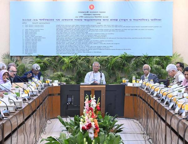 একনেকে ৪৬ হাজার ৪১৯ কোটি টাকার ২২ প্রকল্প অনুমোদন