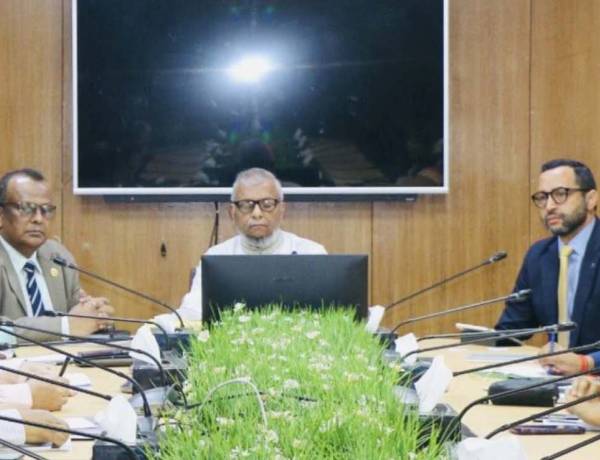 শ্রমমন্ত্রীর সাথে আইএলও'র কান্ট্রি ডিরেক্টরের সৌজন্য সাক্ষাৎ