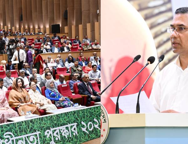 জনজীবনে শান্তি ও নিরাপত্তা ফিরিয়ে আনাই সরকারের অগ্রাধিকার : প্রধানমন্ত্রী