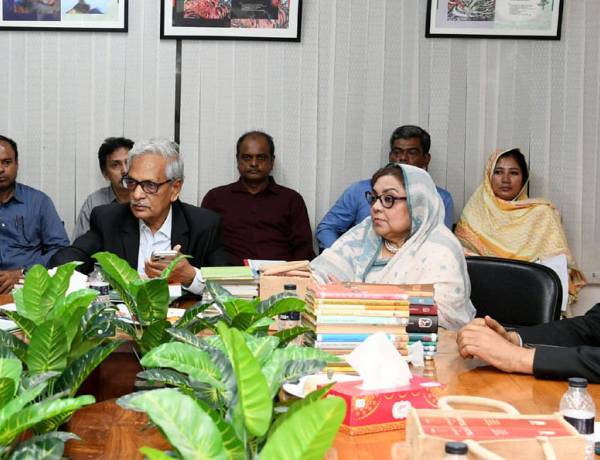 বছরব্যাপী ‘নজরুল বর্ষ’ উদ্‌যাপনে সংস্কৃতি মন্ত্রণালয়ের  উচ্চপর্যায়ের প্রস্তুতিমূলক সভা অনুষ্ঠিত
