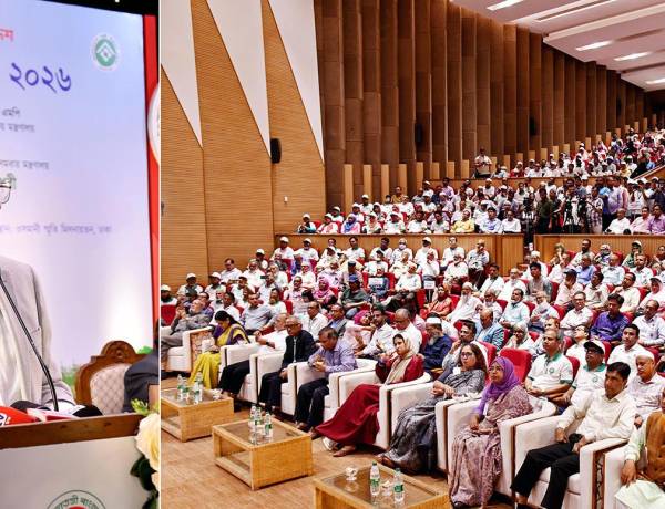 গ্রামীণ উন্নয়নের মাধ্যমেই টেকসই বাংলাদেশ বিনির্মাণ সম্ভব  -স্থানীয় সরকার মন্ত্রী 