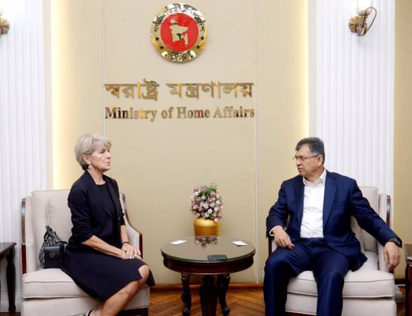 স্বরাষ্ট্রমন্ত্রীর সাথে মিয়ানমার বিষয়ক জাতিসংঘ মহাসচিবের বিশেষ দূতের সাক্ষাৎ