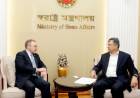 স্বরাষ্ট্রমন্ত্রীর সঙ্গে রাশিয়ার রাষ্ট্রদূতের সাক্ষাৎ 